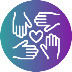 who we help badge